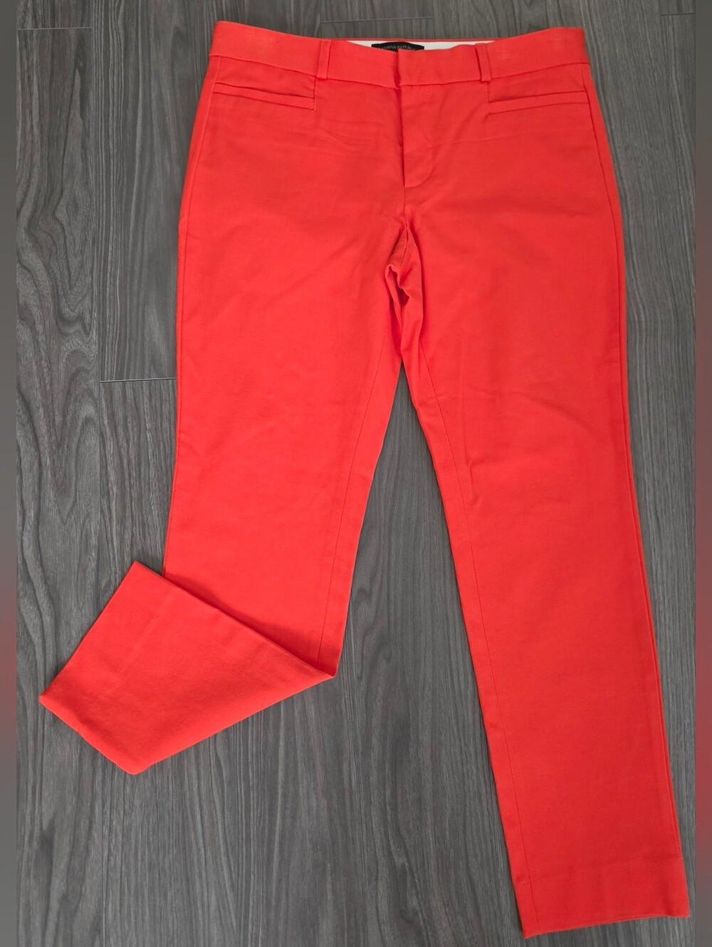 Banana Republic Coral/Orange Sloan Pants - Size 6